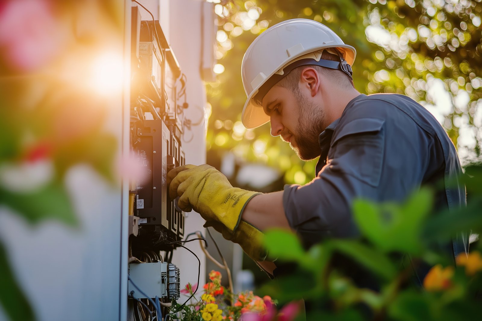 Air conditioner maintenance project
